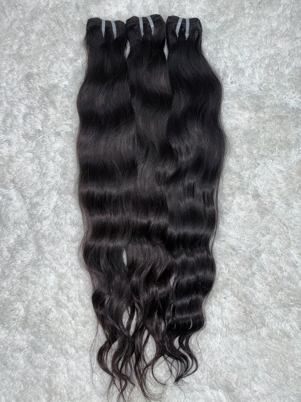 Raw Indian Wavy Hair Extensions
