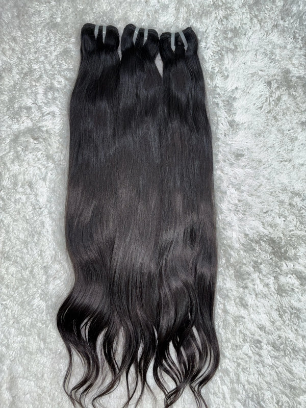 Raw Indian Straight Hair Extensions