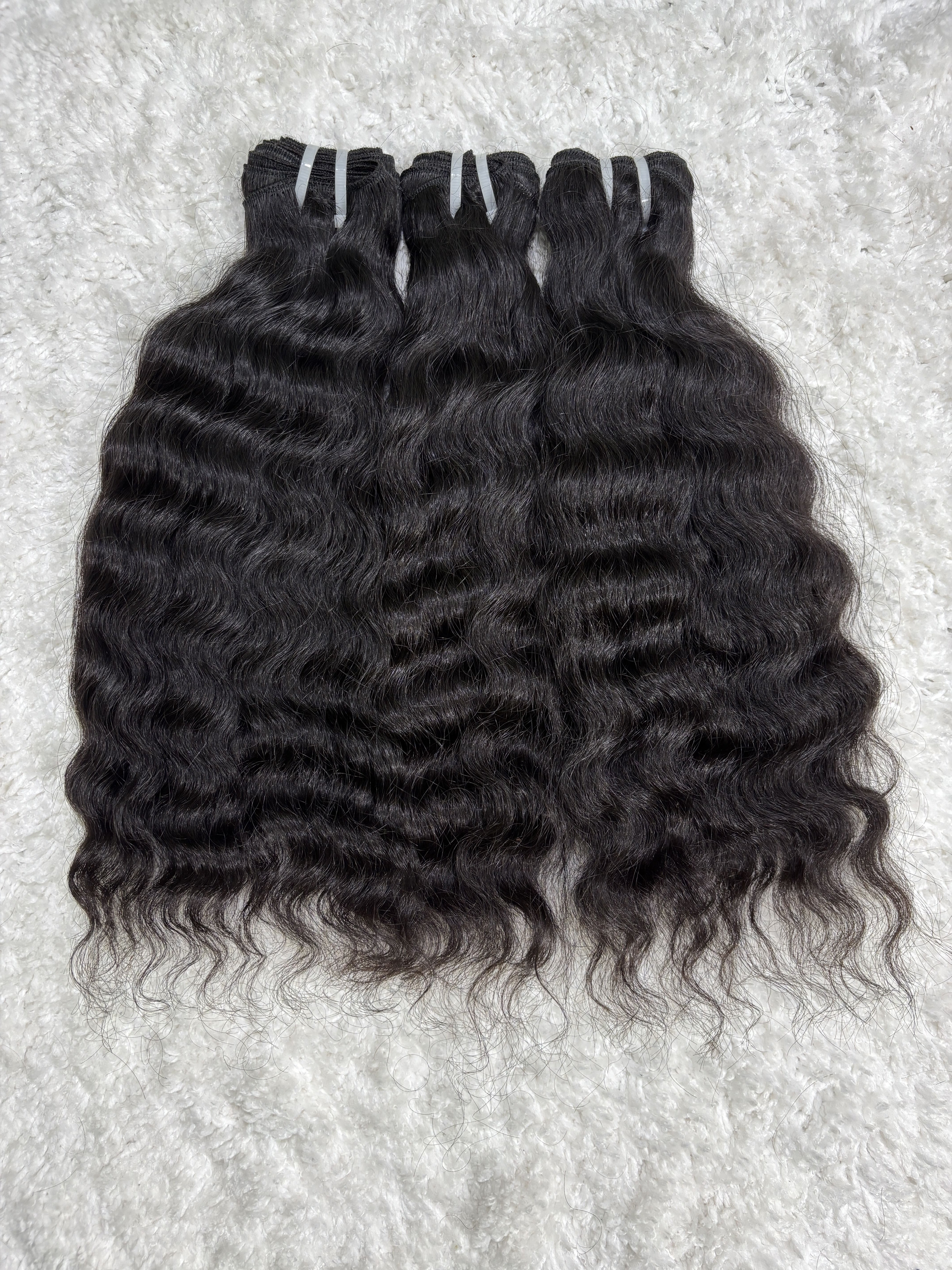 Raw Indian Curly Hair Extensions