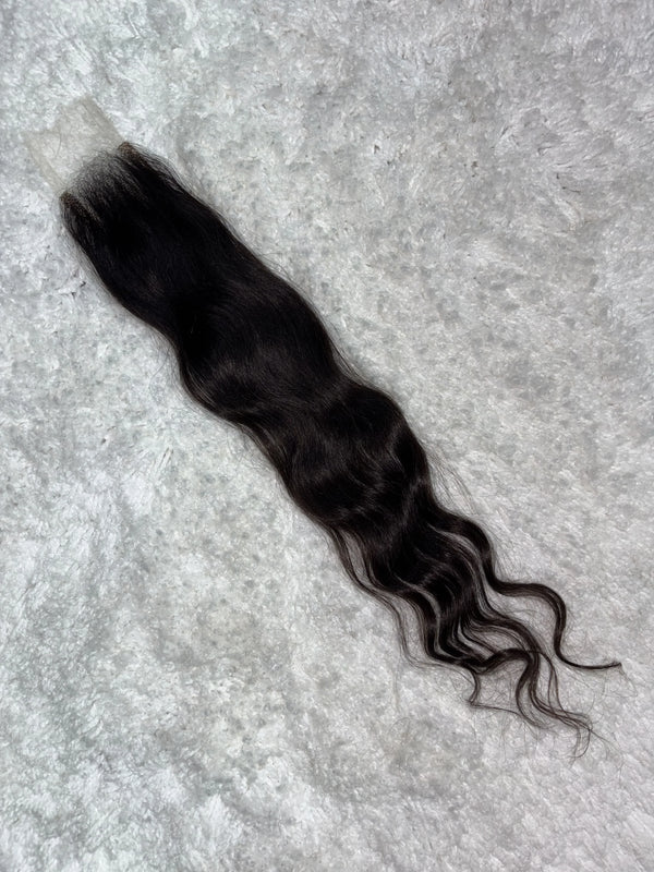 Raw Indian Wavy Lace Closure