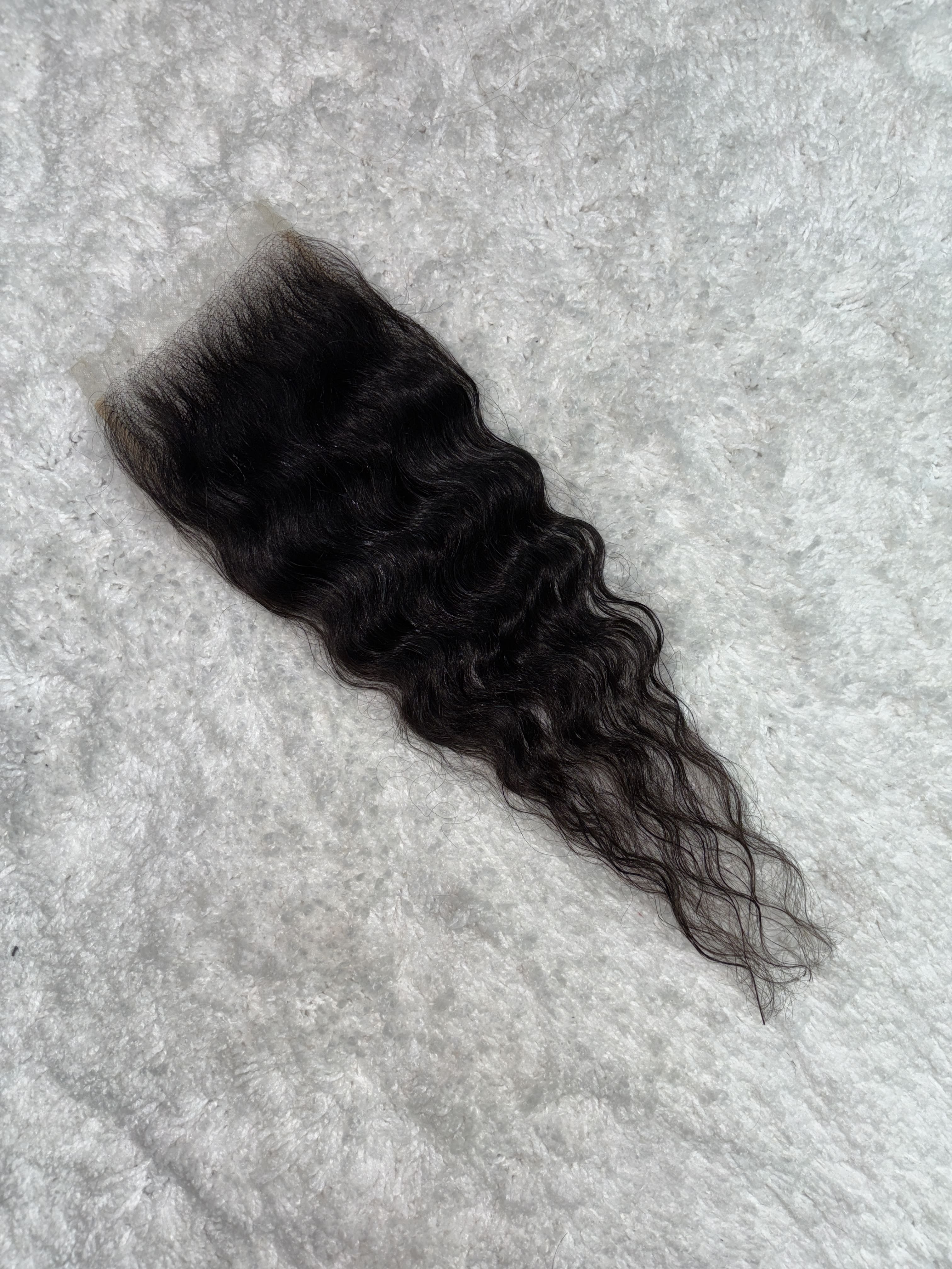 Raw Indian Curly Lace Closure