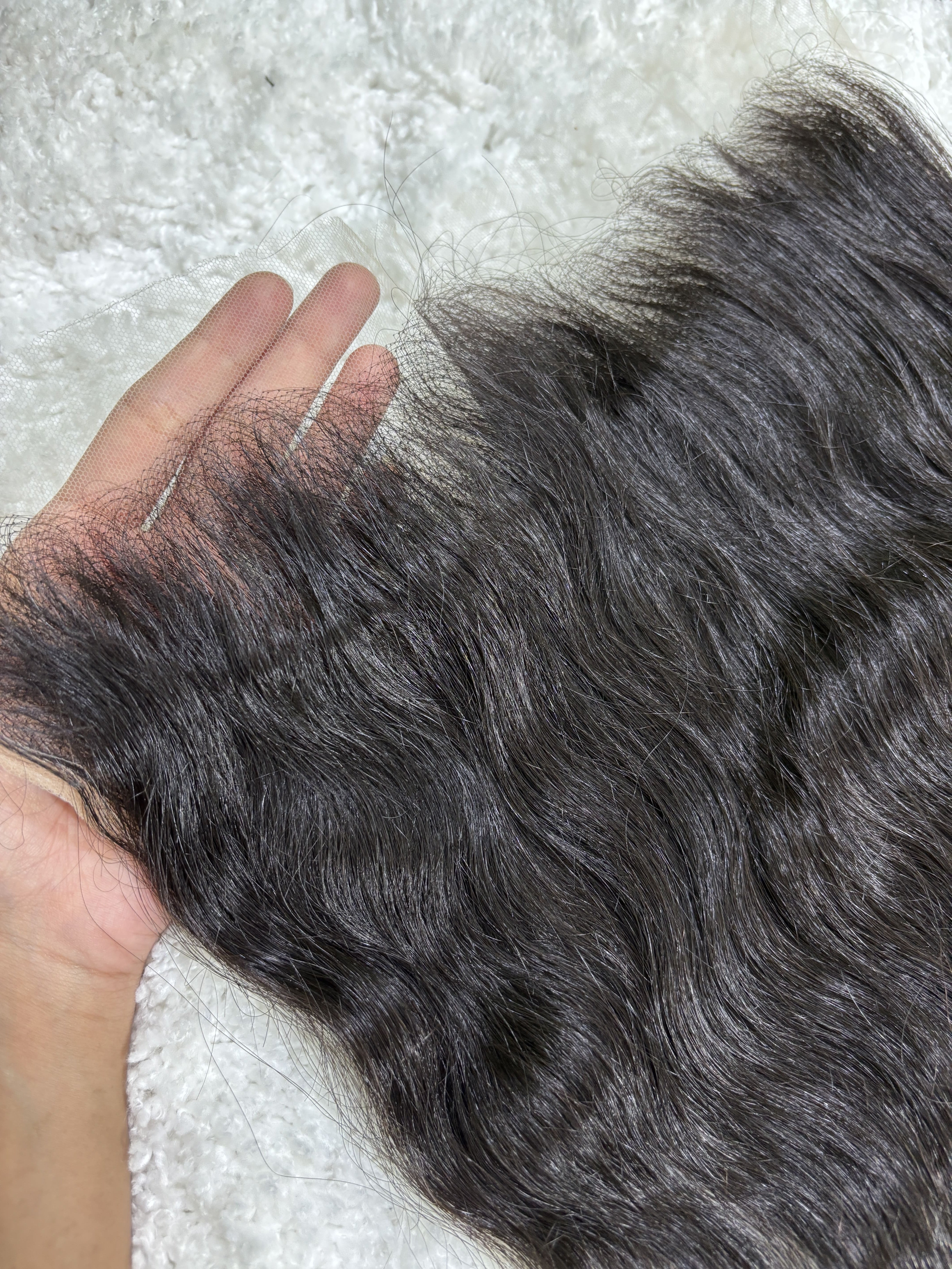 Raw Indian Wavy Lace Frontal