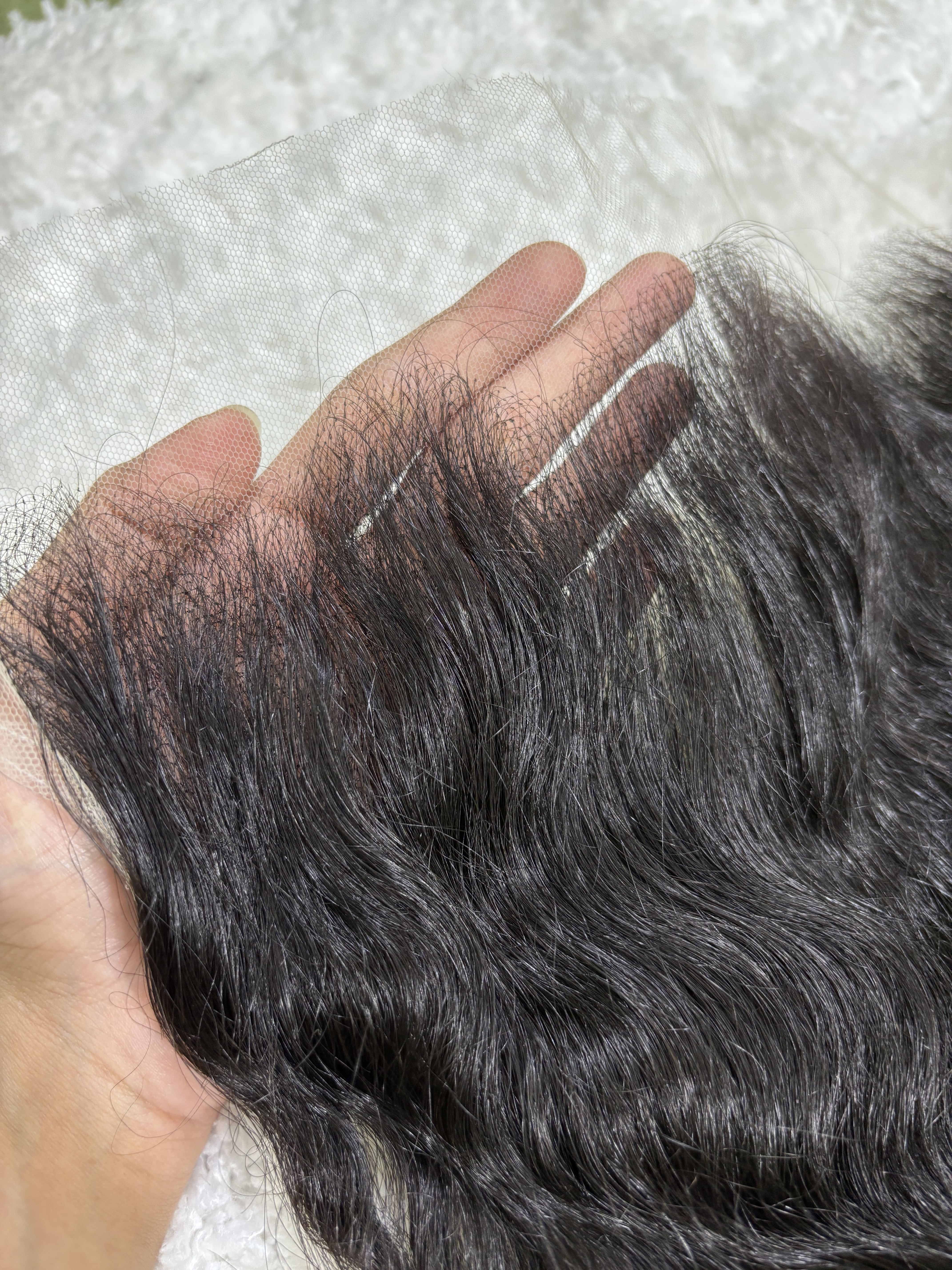 Raw Indian Deep Wave Lace Frontal