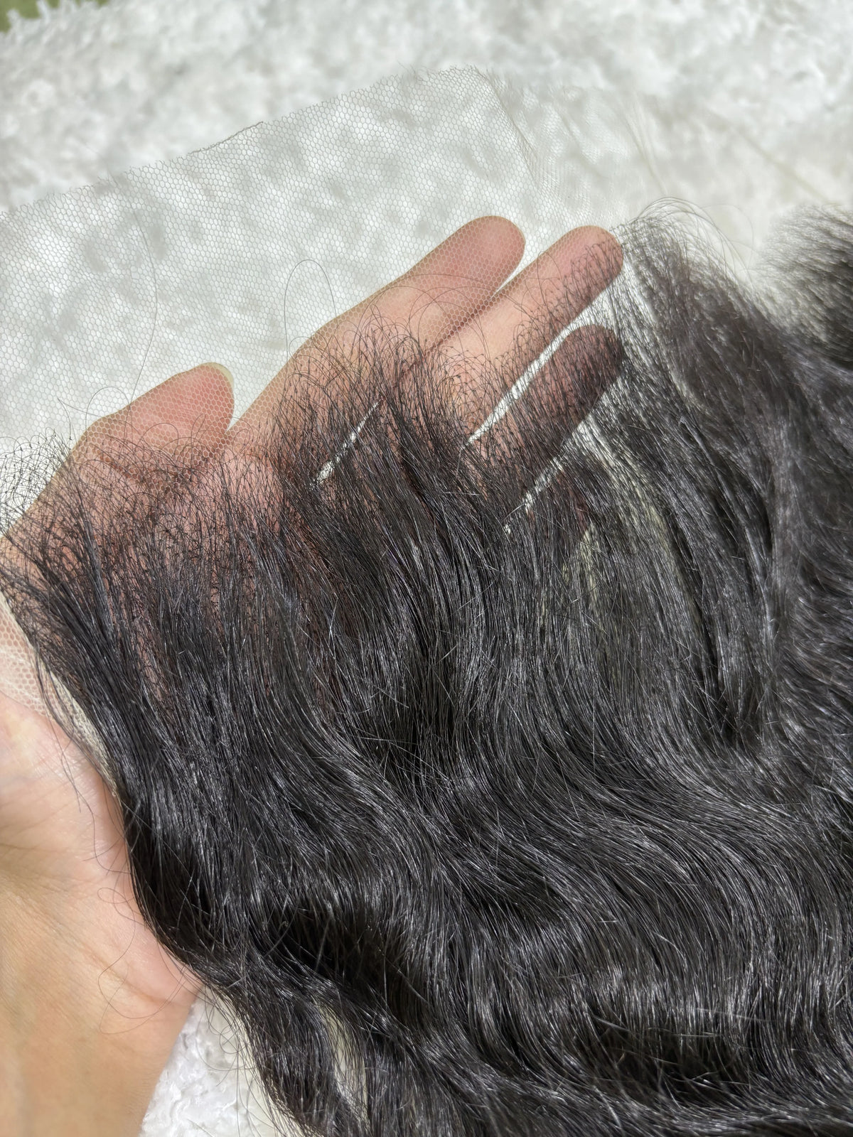 Raw Indian Deep Wave Lace Frontal