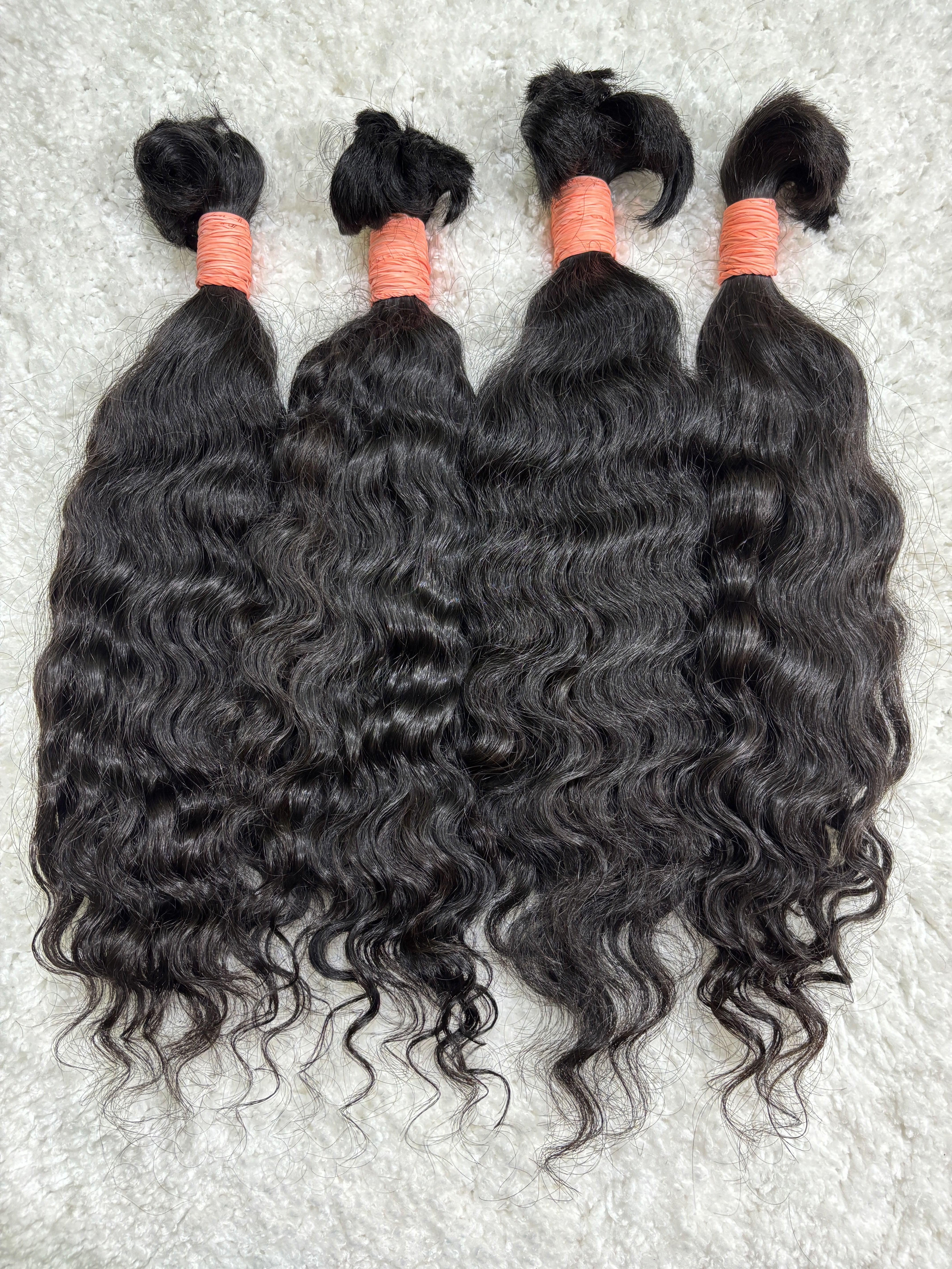 Raw Indian Curly Bulk Hair