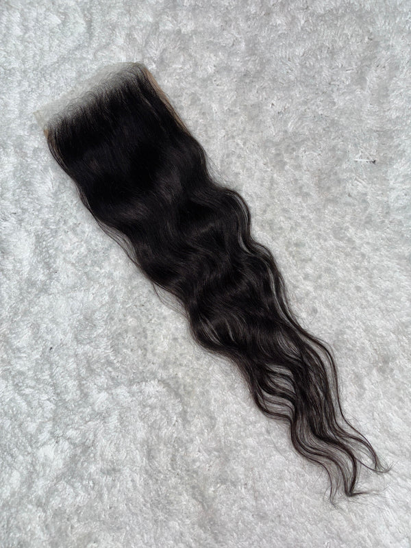 Raw Indian Deepwave Lace Closure