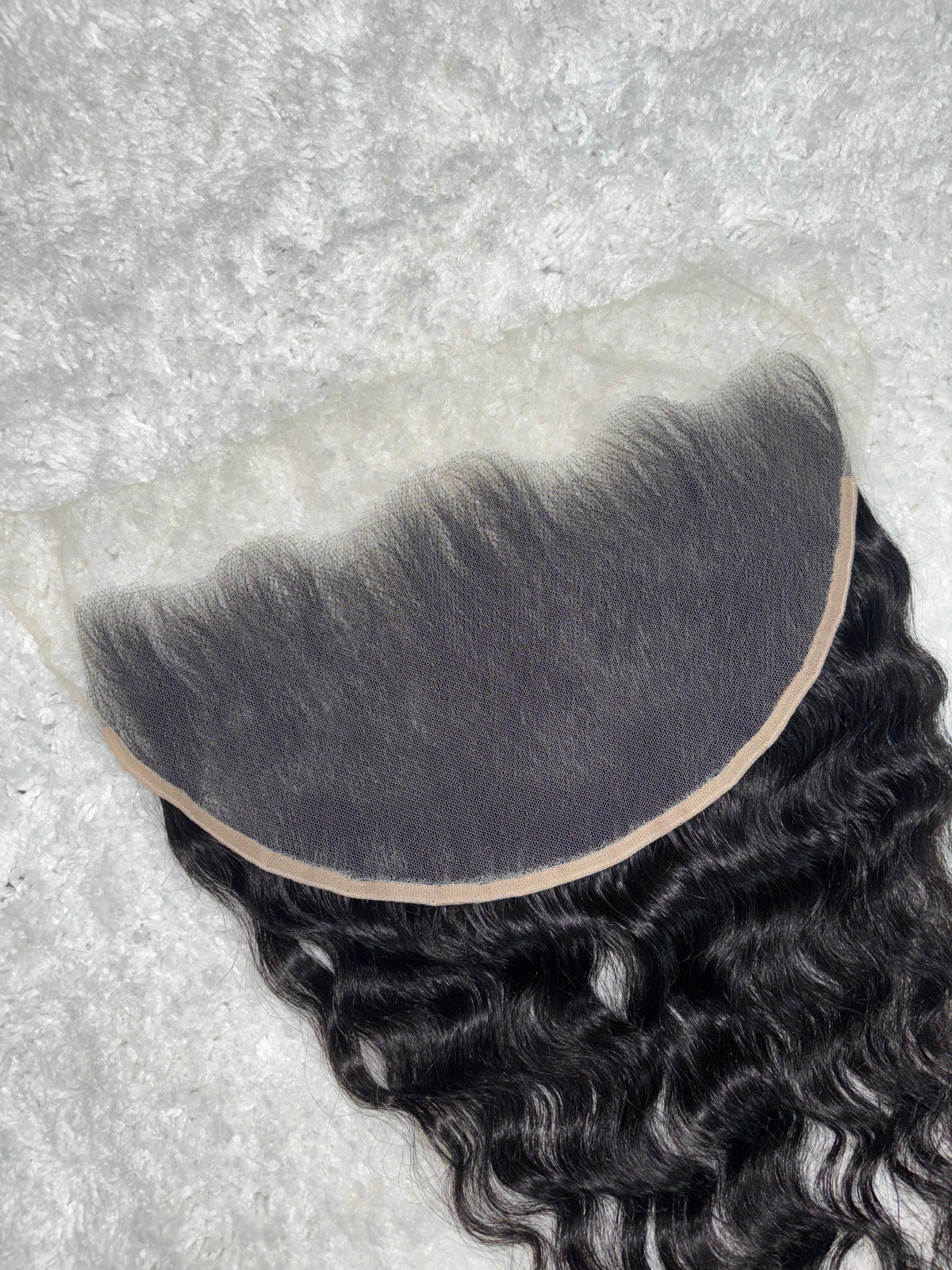 Raw Indian Curly Lace Frontal