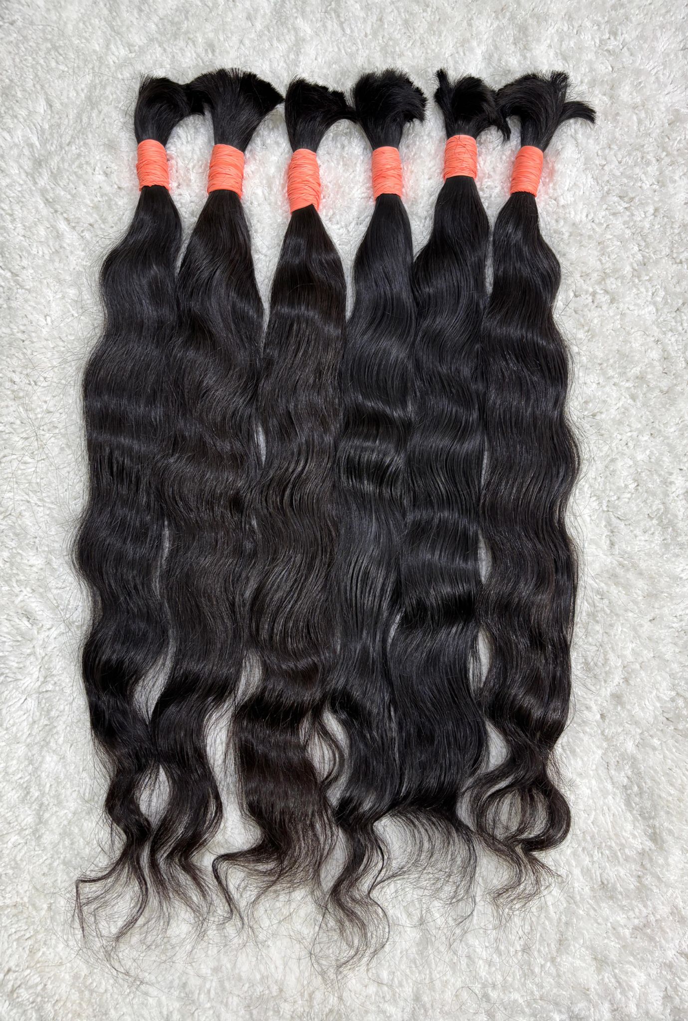 Raw Indian Wavy Bulk Hair