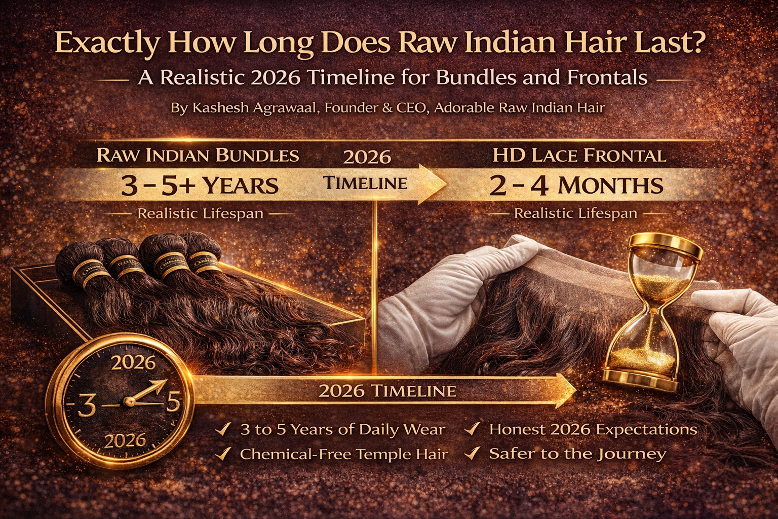Exactly How Long Does Raw Indian Hair Last? A Realistic 2026 Timeline for Bundles and Frontals