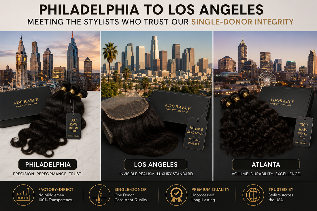 Philadelphia to Los Angeles: Meeting the Stylists Who Trust Our Single-Donor Integrity