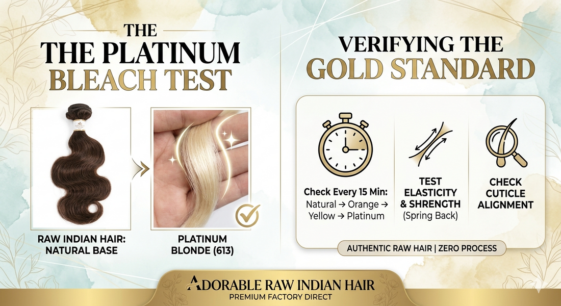 How to Verify High Quality Extensions Through the Platinum Bleach Test