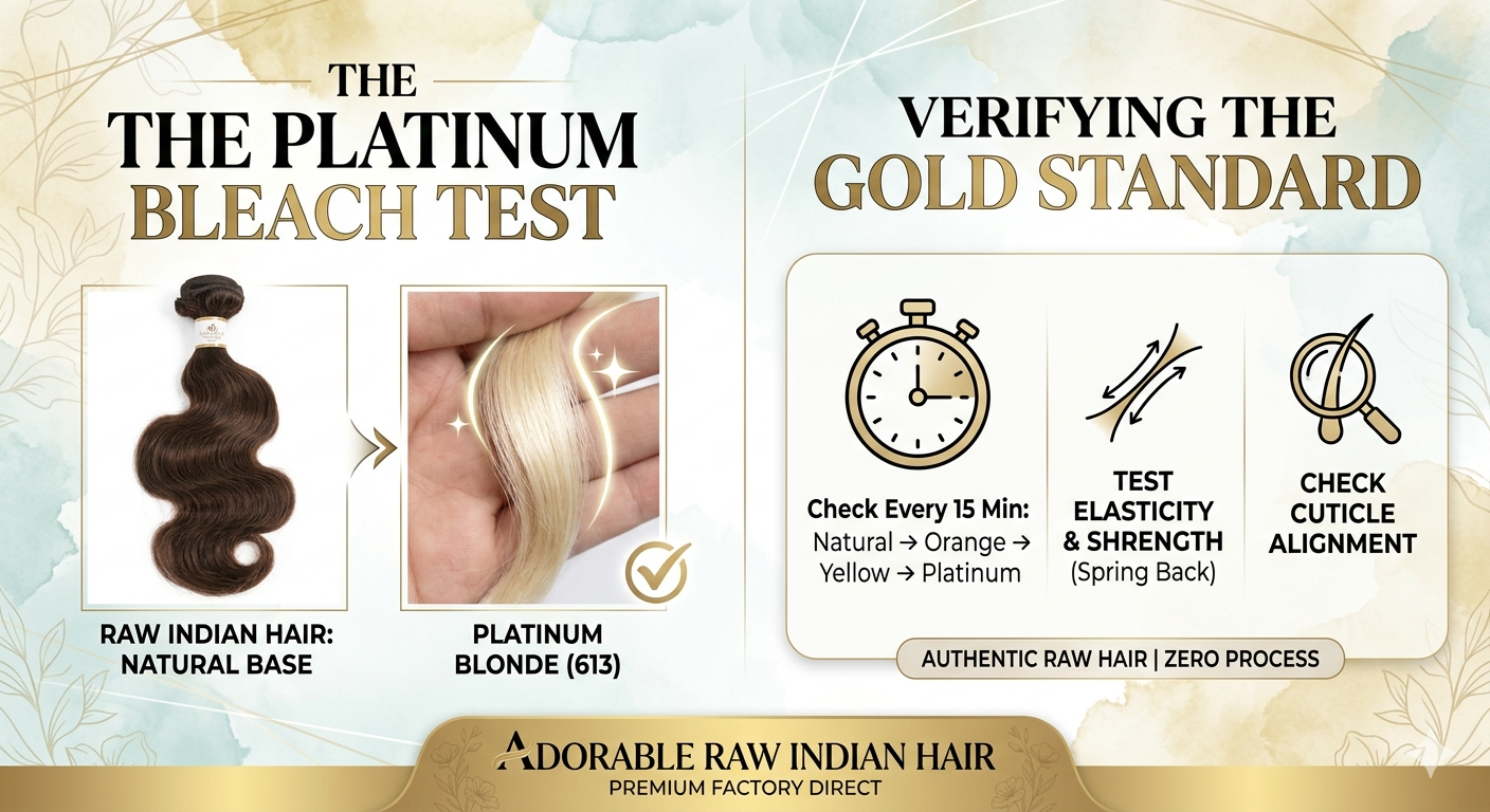 How to Verify High Quality Extensions Through the Platinum Bleach Test