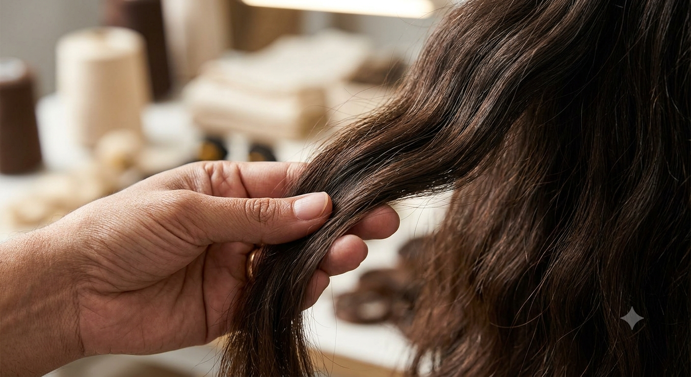 What Does Authentically Sourced South Indian Temple Hair Actually Smell and Feel Like?