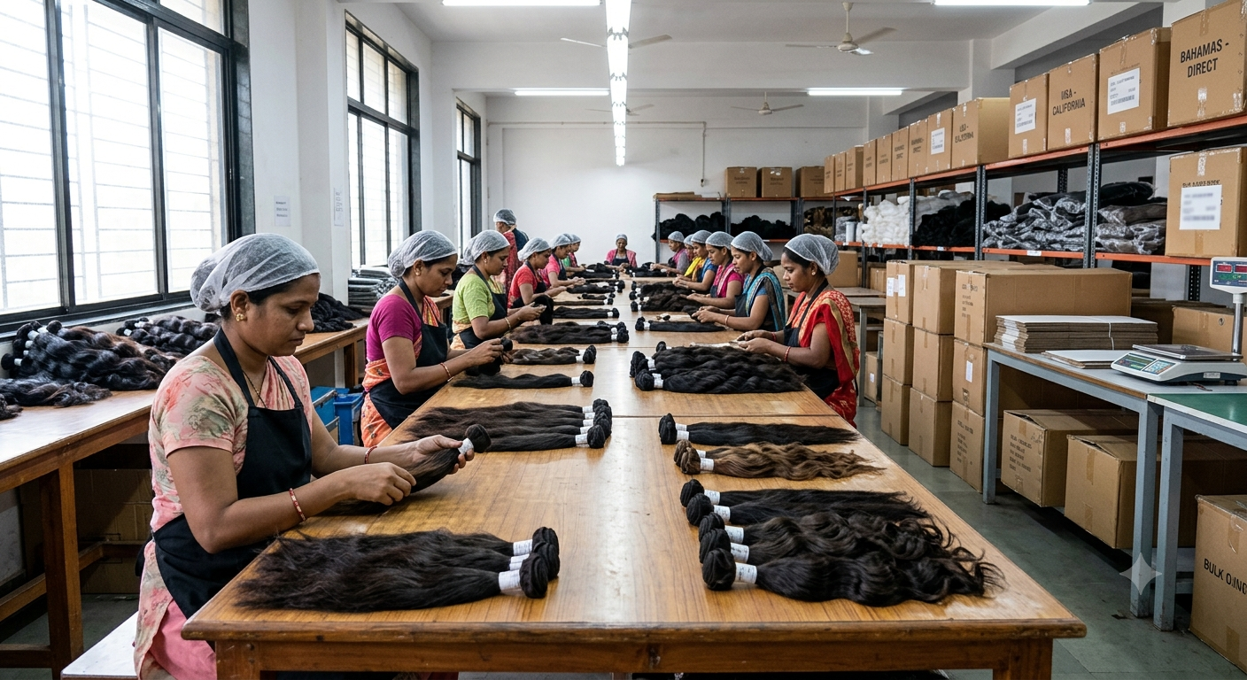 Wholesale Raw Hair Sourcing Guide for Salon Owners and Stylists