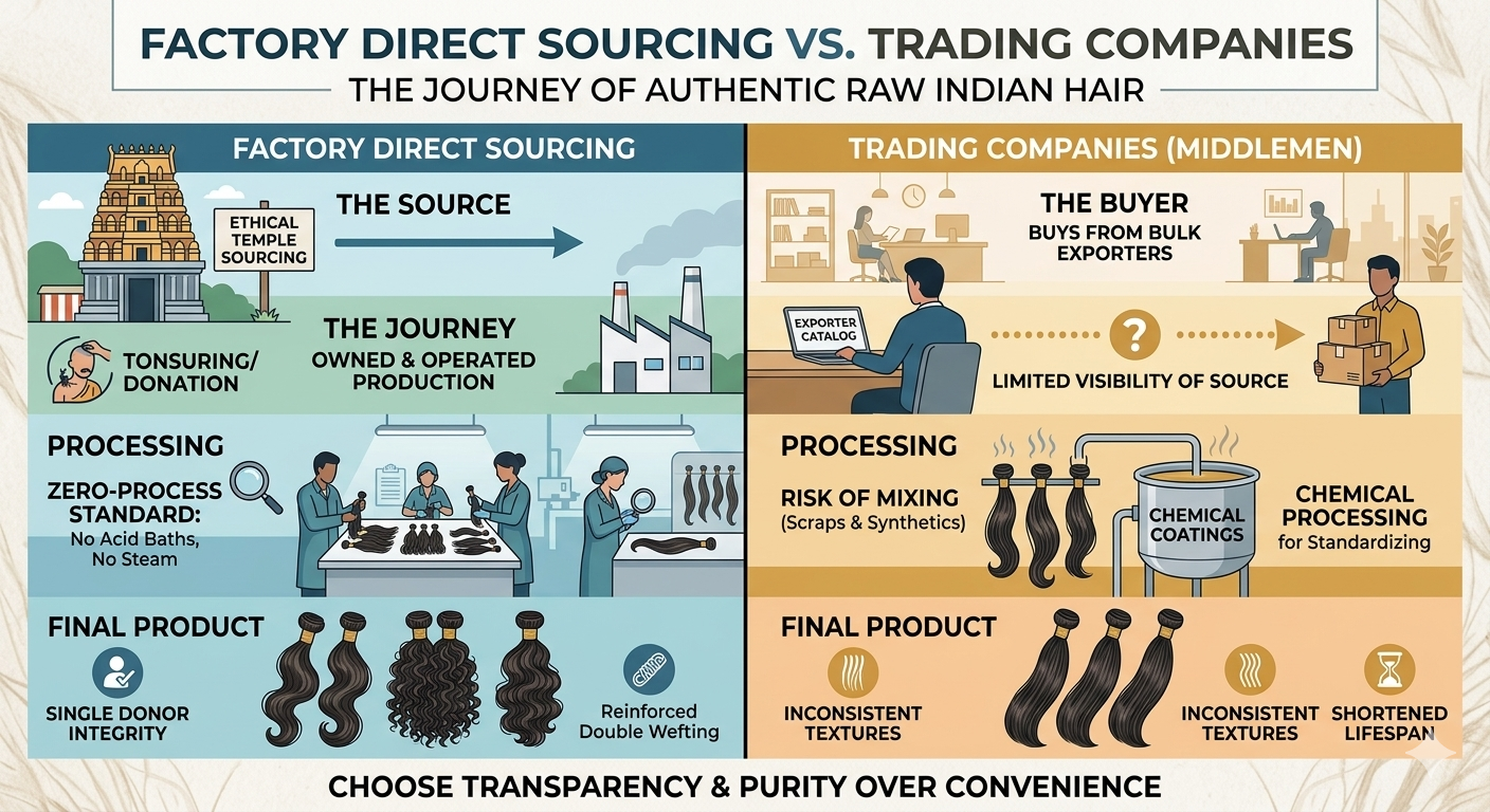 The Difference Between Factory Direct Sourcing and Trading Companies