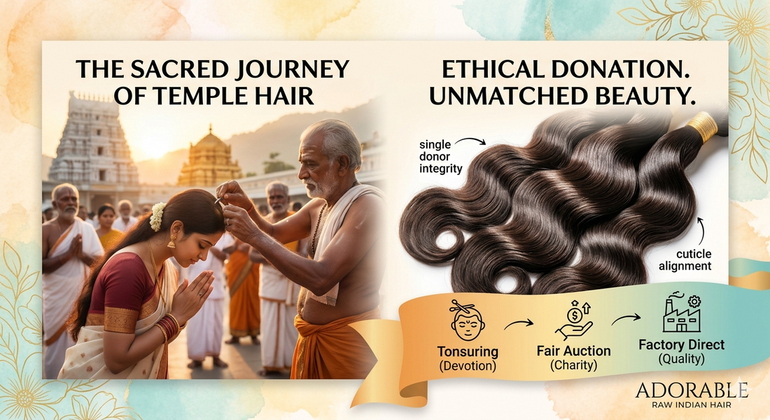 The Sacred Origins of Temple Hair and the Ethical Donation Process