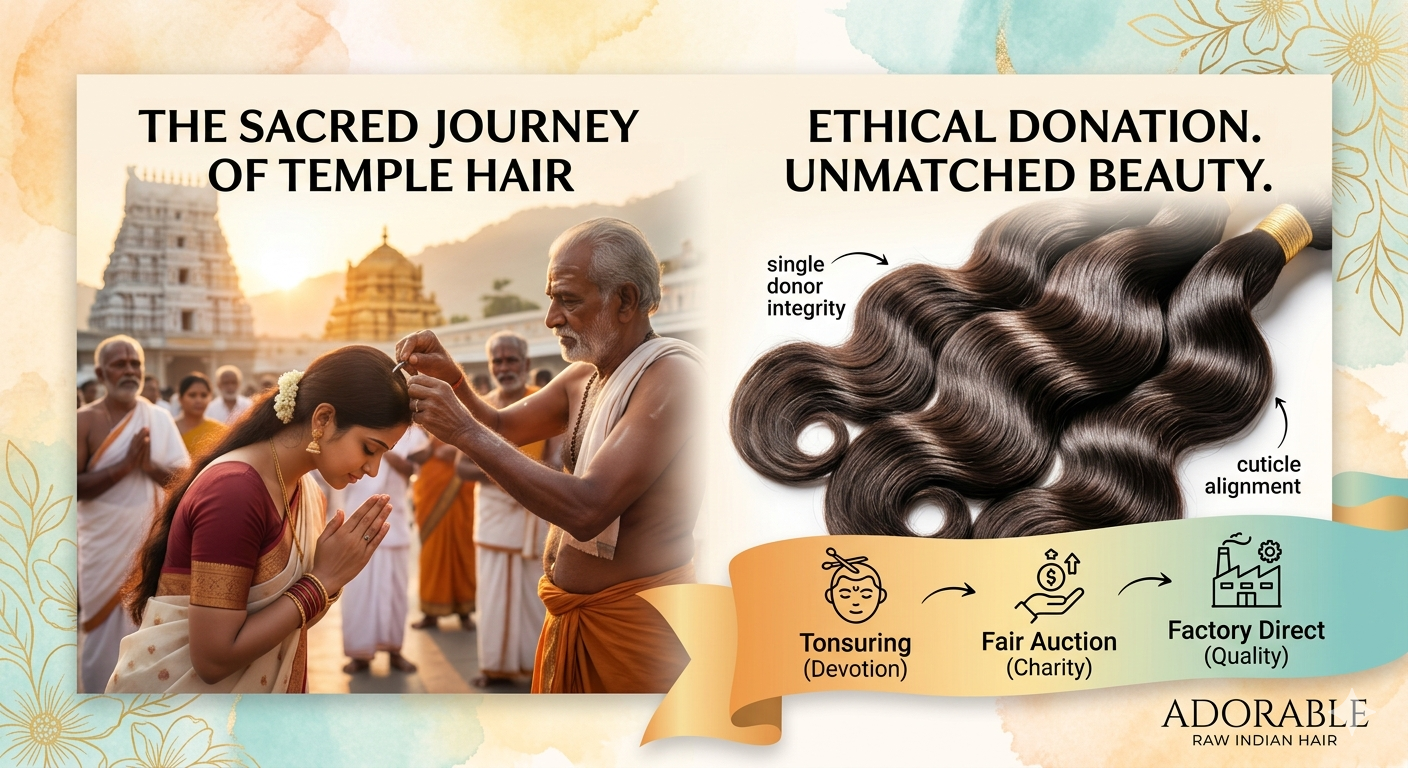 The Sacred Origins of Temple Hair and the Ethical Donation Process