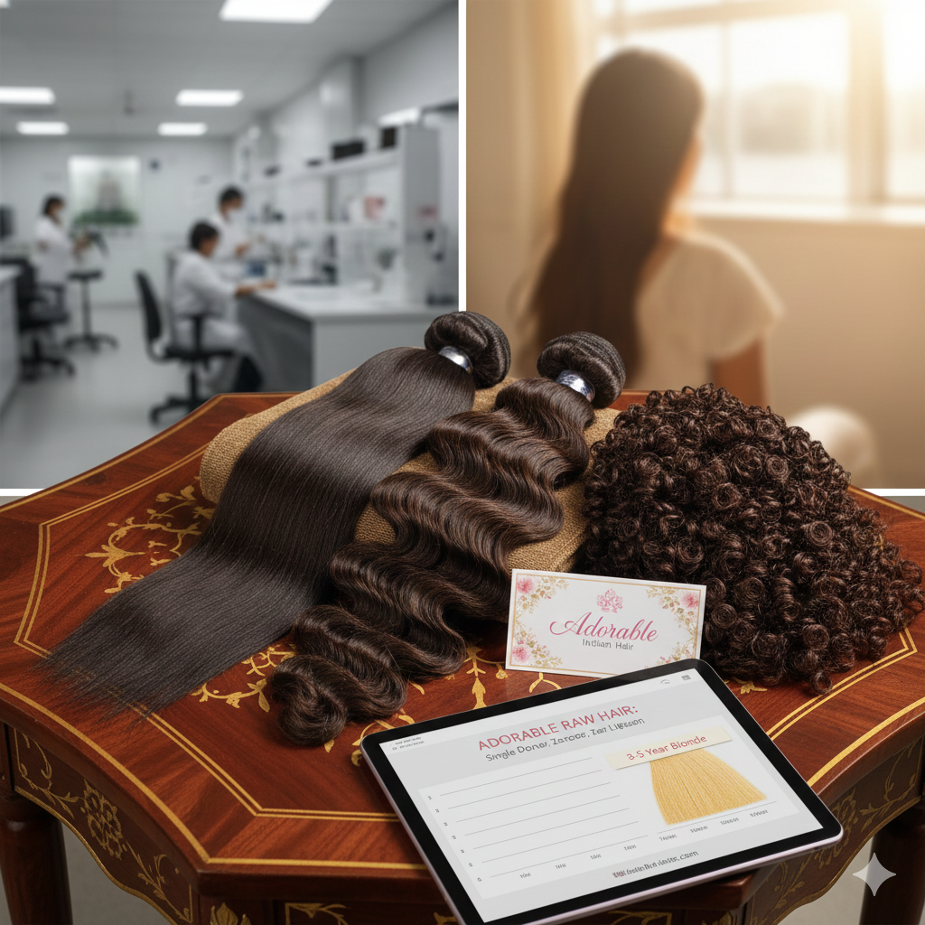 🏆 Why Adorable Raw Indian Hair is the Best Raw Indian Hair Supplier