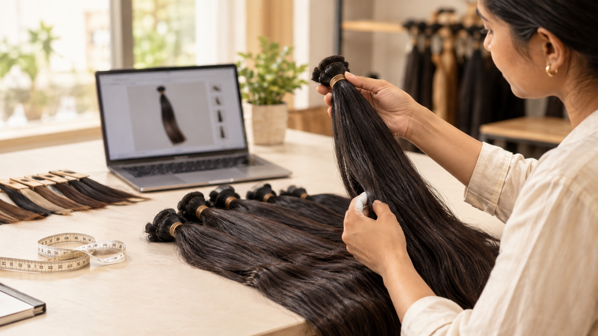 From Online Photos to Hands-On Inspection: Making Raw Hair Buying More Transparent