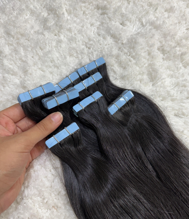 How to Use Tape Hair Extensions