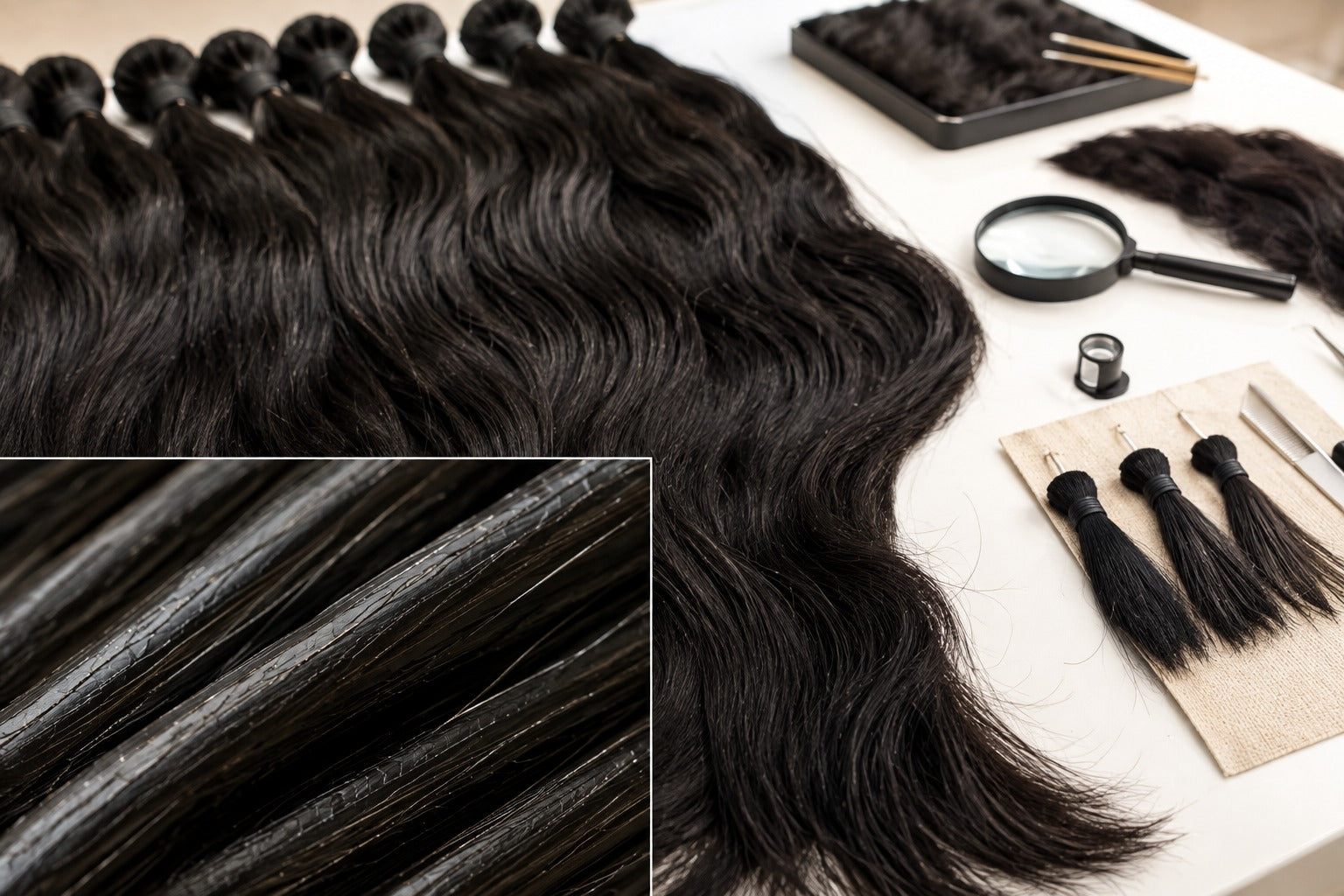 Jet Black Raw Indian Hair: Why We Never Dye and What US Buyers Should Look For
