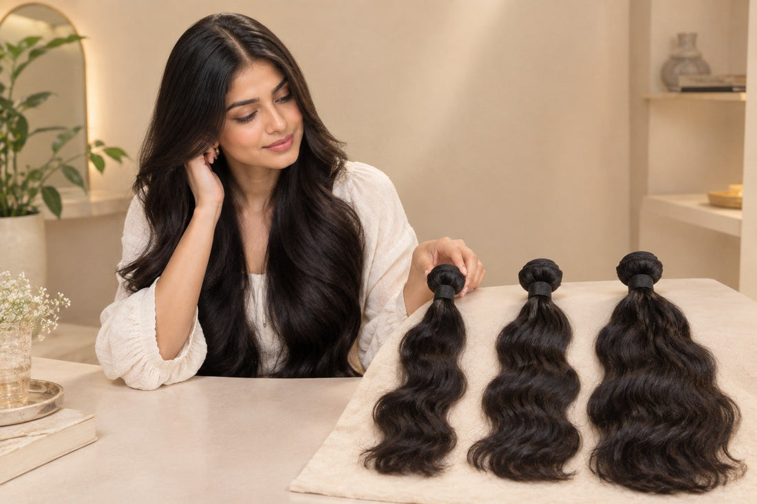 What Density Should I Order for Raw Indian Hair Bundles?