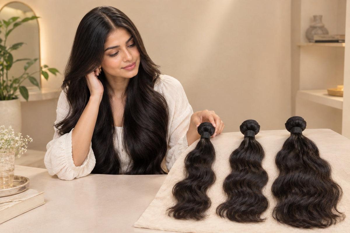 What Density Should I Order for Raw Indian Hair Bundles?