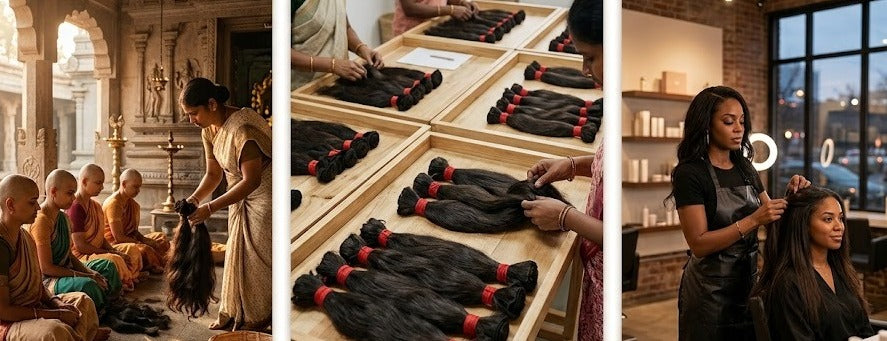 The Adorable Raw Indian Hair Story: Why a Direct Temple Supplier From Andhra Pradesh Became a Trusted Name in Atlanta, Philadelphia and Los Angeles