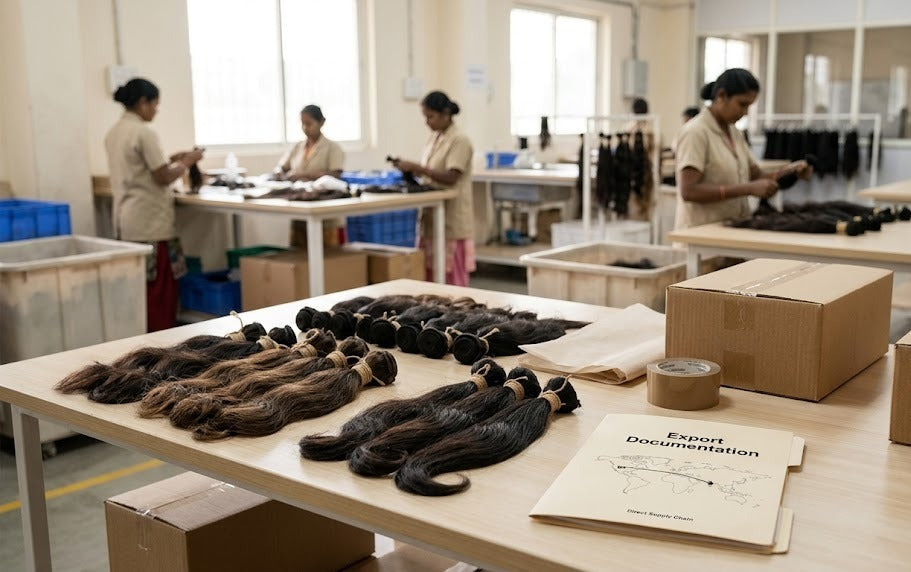 Why Buying Raw Indian Hair Direct From India Costs Less Than Buying From a US Reseller and What the Difference Pays For