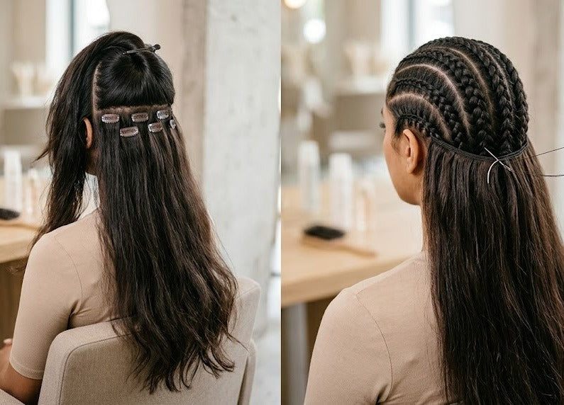 Clip-In vs Sew-In: Which Method Lasts Longest?