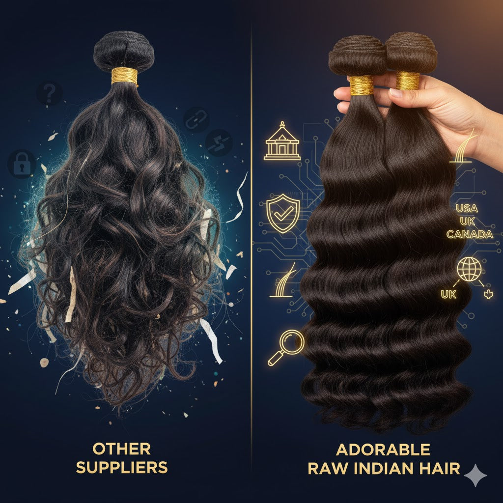 Adorable Raw Indian Hair vs. Other Indian Hair Suppliers: What Makes Us Different