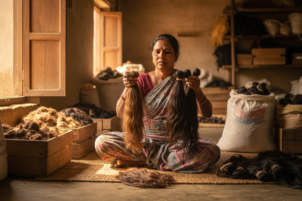 Why Do Bundles From the Same Temple Look Different? A Sorter in Andhra Pradesh Explains