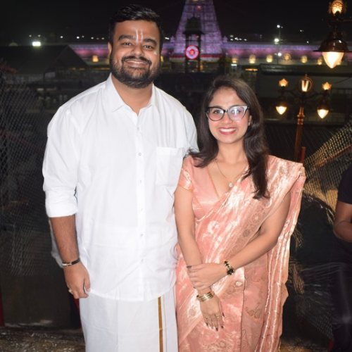 Kashesh Agarwaal and Rohiet Purswane, founders of Adorable Raw Indian Hair