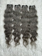 Indian Grey Hair Extensions