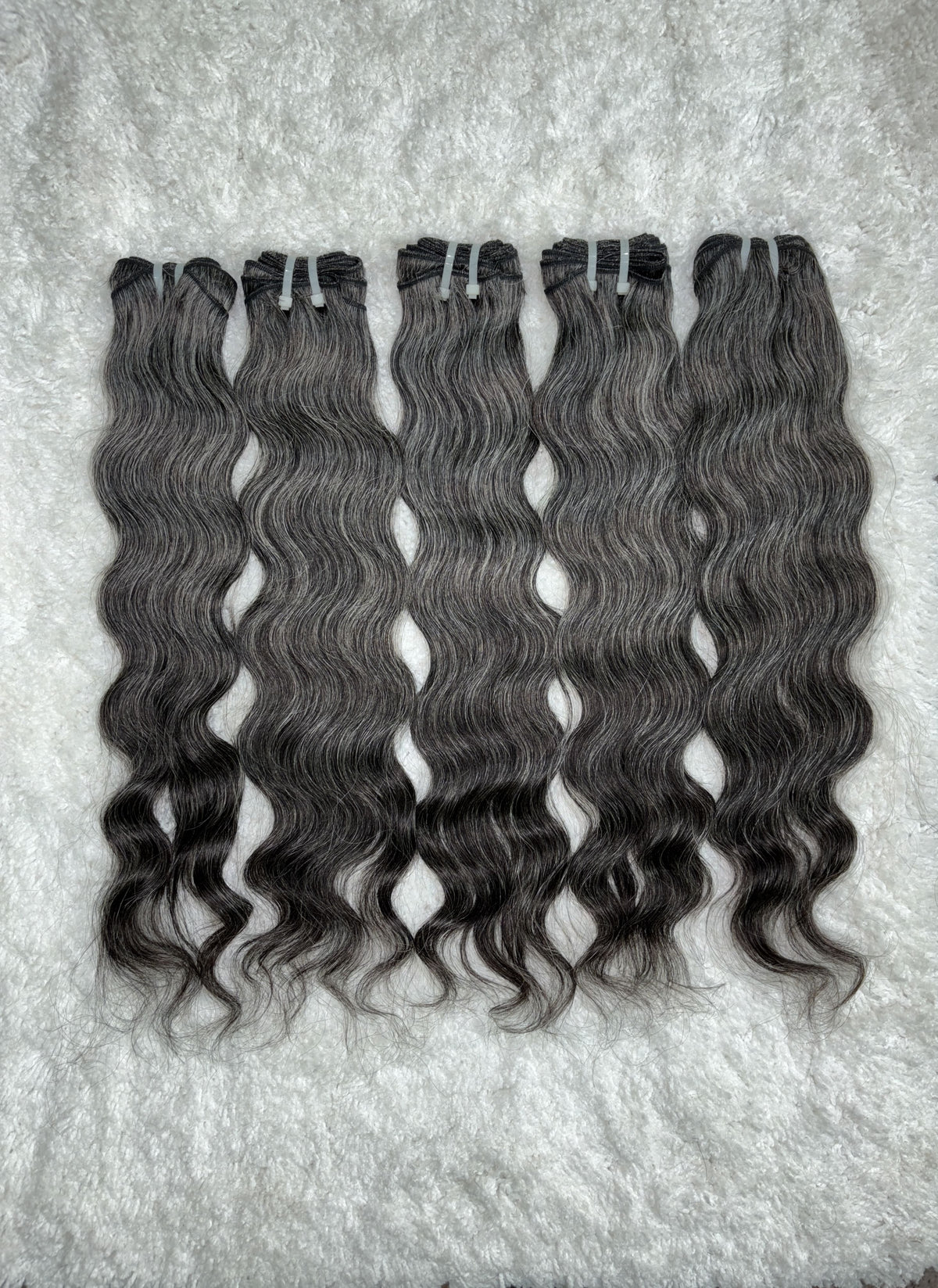 Indian Grey Hair Extensions