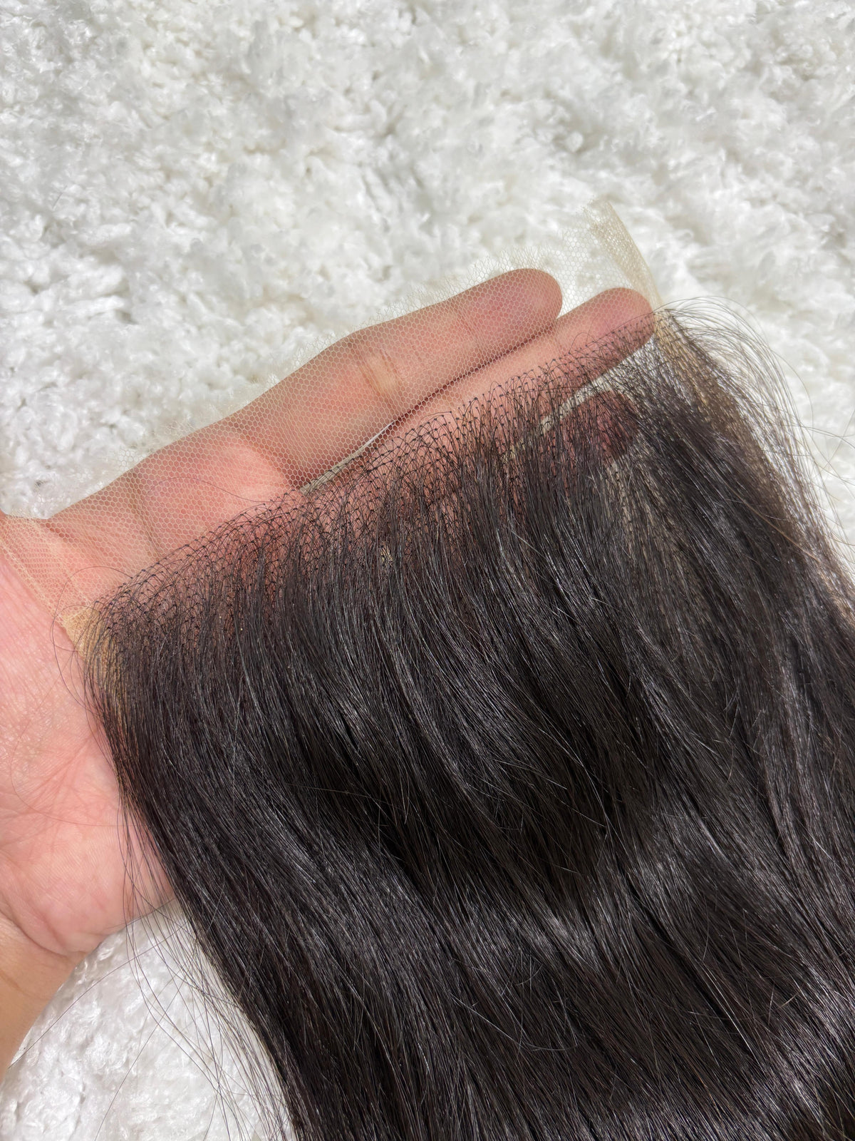 Raw Indian Straight Lace Closure