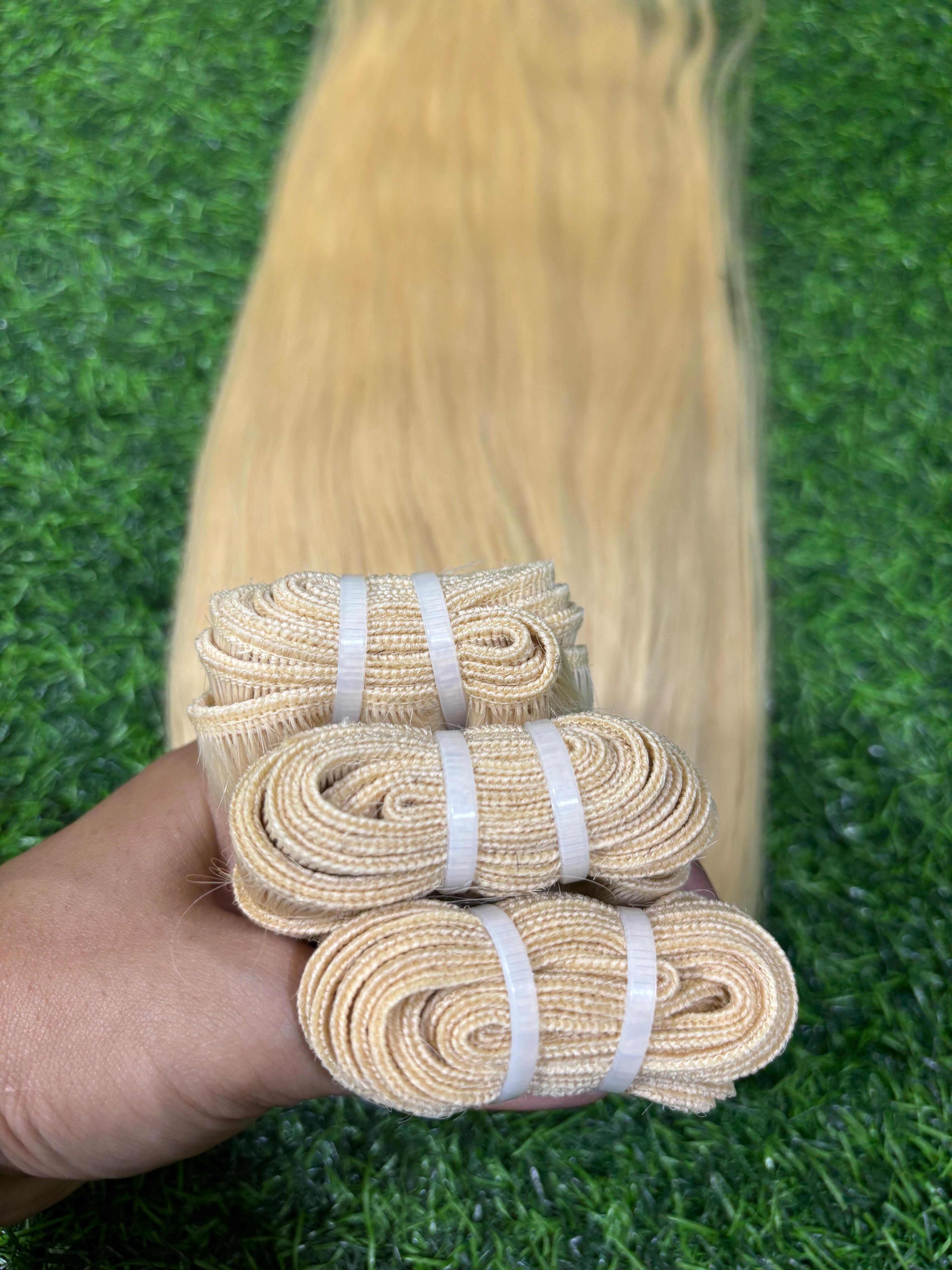 Platinum Blonde Hair Extensions