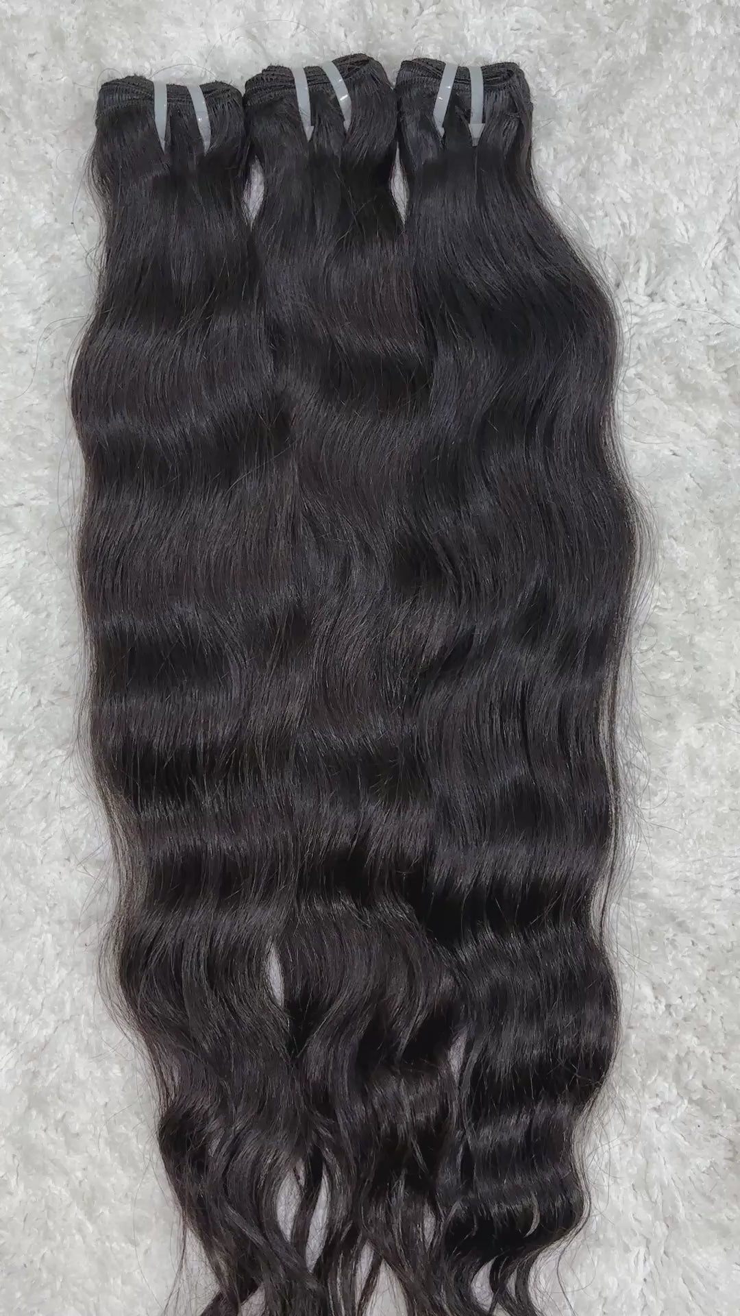 Raw Indian Wavy Hair Extensions