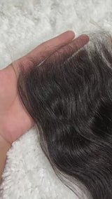 Raw Indian Deepwave Lace Closure