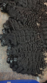 Raw Indian Curly Hair Extensions