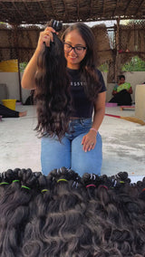 Raw Indian Wavy Hair Extensions