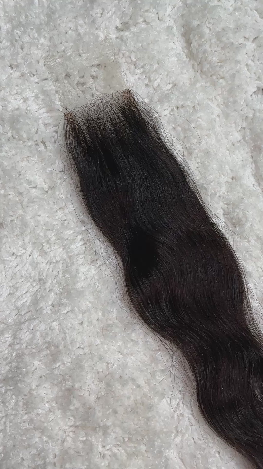 Raw Indian Wavy Lace Closure