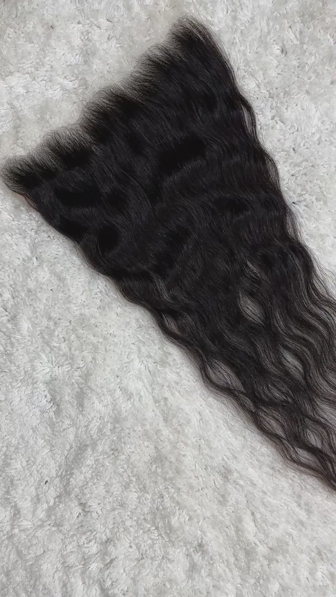 Raw Indian Wavy Lace Frontal