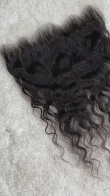 Raw Indian Deep Wave Lace Frontal
