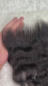 Raw Indian Curly Lace Frontal