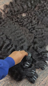 Raw Indian Curly Hair Extensions