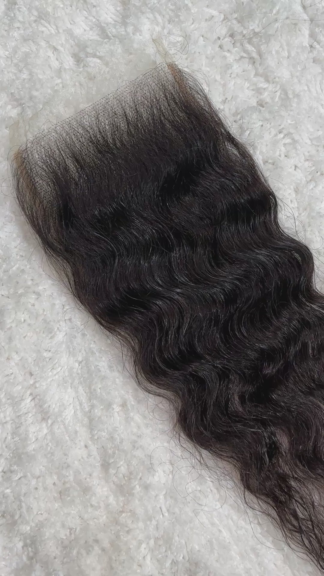 Raw Indian Curly Lace Closure