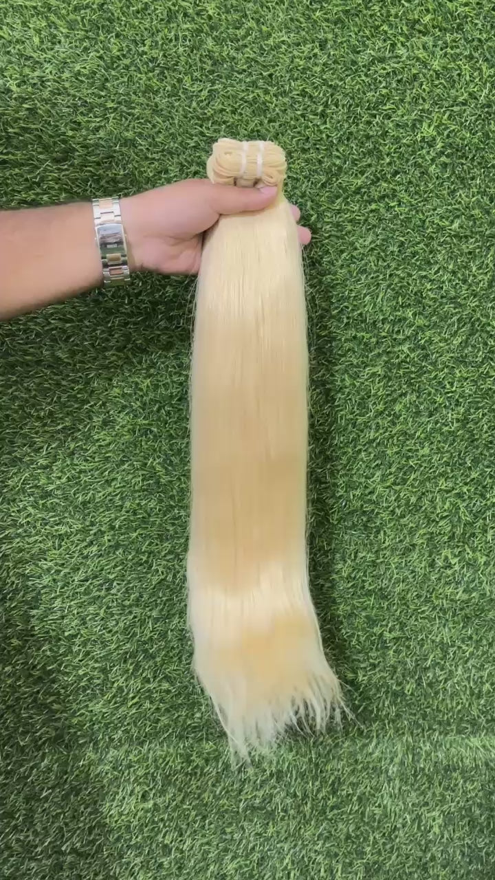 Platinum Blonde Hair Extensions